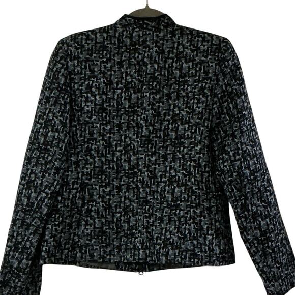 Classiques Entier Atelier Textured Cotton Silk Blazer Jacket Medium - Picture 7 of 11